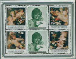 Cook Islands 1982 SG860 Christmas Children Charity MS MNH - Cookeilanden