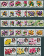 Niue 1981 SG381-410 Flowers Set MNH - Niue