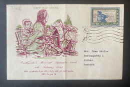 1963  First Day Issue Cover - Irán