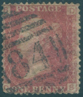 Great Britain 1854 SG36 1d Rose-red QV BDDB Plate 159 Perf 16 FU (amd) - Non Classificati