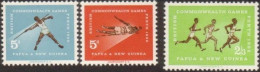 Papua New Guinea 1962 SG39-41 Commonwealth Games Set MNH - Papoea-Nieuw-Guinea