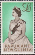 Papua New Guinea 1963 SG45 £1 Queen Elizabeth II MNH - Papouasie-Nouvelle-Guinée