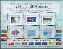 Cook Islands 2014 SG1779 Pacific SIDS Environment MS MNH - Cook