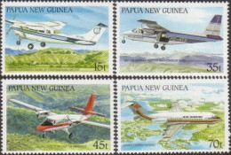 Papua New Guinea 1987 SG567-570 Aeroplanes Set MNH - Papua-Neuguinea