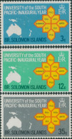 Solomon Islands 1969 SG181-183 South Pacific University Set MNH - Islas Salomón (1978-...)