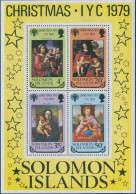 Solomon Islands 1979 SG408 Christmas MS MNH - Isole Salomone (1978-...)