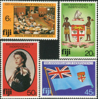 Fiji 1980 SG604-607 Independence Set MNH - Fidji (1970-...)