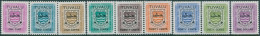 Tuvalu Dues1981 SGD1-D9 Postage Dues Set MNH - Tuvalu