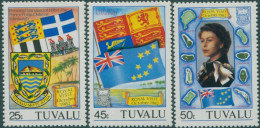 Tuvalu 1982 SG196-198 Royal Visit Set MNH - Tuvalu