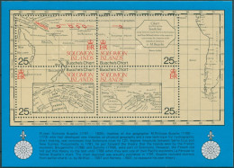 Solomon Islands 1981 SG438 Maurelle's Visit MS MNH - Salomon (Iles 1978-...)