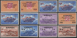 Tonga 1966 SG162-173 Tupou College And Secondary Education Set Of 12 MLH - Tonga (1970-...)