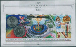 Cook Islands 1988 SG1203 Olympics MS MNH - Cook