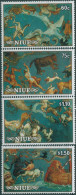 Niue 1986 SG610-613 Halley's Comet Set MNH - Niue