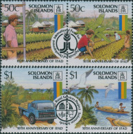 Solomon Islands 1988 SG614-617 Agricultural Development Set MNH - Salomoninseln (Salomonen 1978-...)