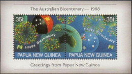 Papua New Guinea 1988 SG578 Australian Bicentenary MS MNH - Papua Nuova Guinea