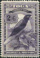 Tonga 1897 SG52 2/6d Red Shining Parrot MH - Tonga (1970-...)