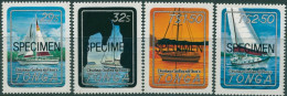 Tonga 1983 SG857-860 Christmas SPECIMEN Set MNH - Tonga (1970-...)