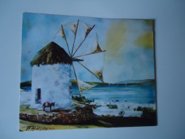 GREECE   POSTCARDS  MYNONOS   PAINTINGS ARGYRHS ΑΡΓΥΡΗΣ - Grecia