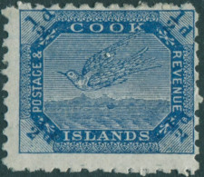 Cook Islands 1896 SG11 ½d Steel Blue White Tern 1st Setting MLH - Islas Cook