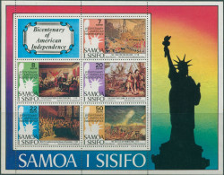 Samoa 1976 SG464 USA Bicentenary MS MNH - Samoa (Staat)