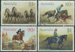 Australia 1986 SG1010 Horses Set Of 4 FU - Andere & Zonder Classificatie