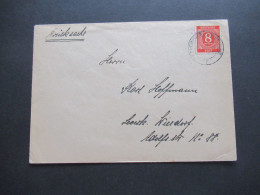 Kontrollrat Ziffer Nr.917 Ortsbrief Leverkusen Wiesdorf / Drucksache 1947 - Lettres & Documents