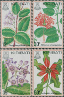 Kiribati 1981 SG141-144 Flora Set MNH - Kiribati (1979-...)