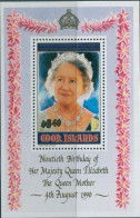 Cook Islands 1990 SG1247 Queen Mother 90th Birthday MS MNH - Islas Cook