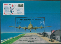 Marshall Islands 1986 SG79 Ameripex Stamp Exhibition Air Transport MS MNH - Islas Marshall