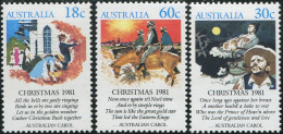 Australia 1981 SG828 Christmas Set MNH - Otros & Sin Clasificación