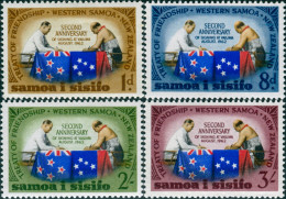 Samoa 1964 SG253-256 Friendship Treaty Set MNH - Samoa (Staat)