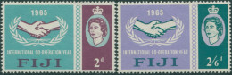 Fiji 1965 SG343-344 ICY Set MNH - Fiji (1970-...)