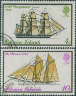 Pitcairn Islands 1975 SG157-158 Mailboats FU - Pitcairn