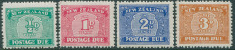 New Zealand Due 1939 SGD41-D44 Postage Due Set MLH - Altri & Non Classificati