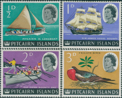 Pitcairn Islands 1964 SG36-39 Boats Bird MNH - Pitcairninsel