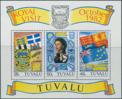 Tuvalu 1982 SG199 Royal Visit MS MNH - Tuvalu (fr. Elliceinseln)