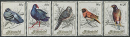 Aitutaki 1984 SG485-489 Birds (5) MNH - Islas Cook