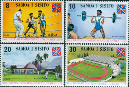 Samoa 1974 SG422-425 Commonwealth Games Set MNH - Samoa