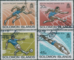 Solomon Islands 1979 SG380-383 South Pacific Games Set FU - Isole Salomone (1978-...)