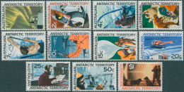 AAT 1966 Sc#L8-L18,SG8-18 Antarctic Scenery Set MNH - Andere & Zonder Classificatie