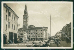 Venezia Portogruaro Corso Vittorio Emanuele Automobile Foto Cartolina RT0103 - Venezia (Venice)