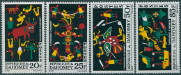 Dahomey 1965 SG219-222 Abomey Rug-weaving Set MLH - Benin – Dahomey (1960-...)