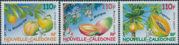 New Caledonia 2008 SG1440-1442 Tropical Fruit Set MNH - Autres & Non Classés