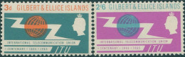 Gilbert & Ellice Islands 1965 SG87-88 ITU Set MLH - Îles Gilbert Et Ellice (...-1979)