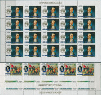 Cook Islands 1984 SG998-1001 Ausipex Stamp Exhibition Sheets Of 20 Set MNH - Islas Cook