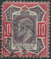 Great Britain 1902 SG255 10d Slate Purple And Ultramarine KEVII FU - Sin Clasificación