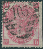 Great Britain 1868 SG103 3d Rose QV DRRD Plate 5 FU - Other & Unclassified