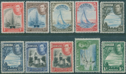 Bermuda 1938 SG110-115 KGVI Scenes Set MLH - Bermudes