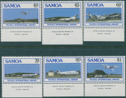Samoa 1988 SG773-778 Faleolo Airport Set MNH - Samoa (Staat)