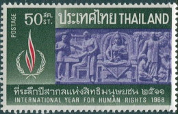 Thailand 1968 SG616 50s Human Rights MNH - Tailandia